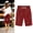 Wine, variant on Juslio Womens Shorts Breathable Linen Fashion, Sporty Casual Drawstring with Pockets Army Green Shorts