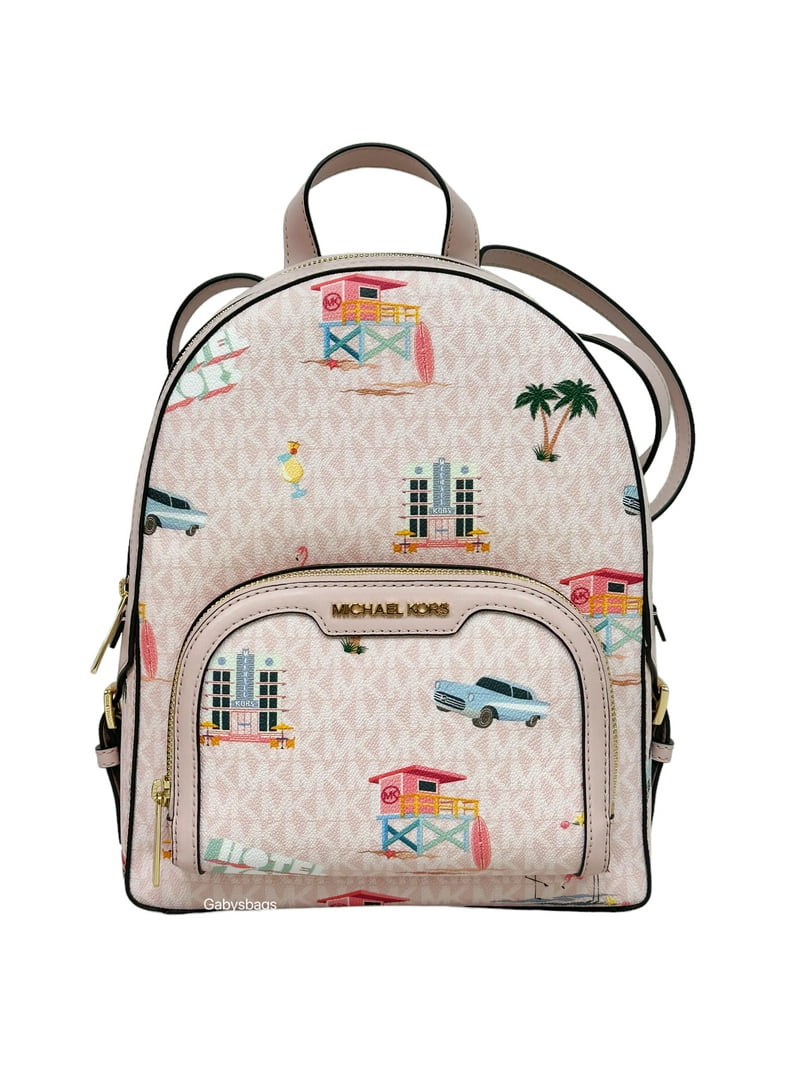 Michael Kors Medium Jaycee Backpack, Zip Pocket, Light  display picture 3