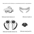 thumbnail image 2 of Silicone Controller Cover Case+Face Cover+Handle Case for 3 VR Headset 4 In1 for 3, 2 of 5