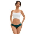 thumbnail image 4 of DARING DIVA Women's Underwear Hipster Soft Panty Available in Plus Size XXL Dark Green, 4 of 6