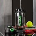 thumbnail image 2 of Sports Water Bottle with Straw & Handle Leak-Proof BPA-Free for Outdoor Gym Travel, 2 of 3