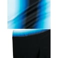 thumbnail image 4 of Chama Women's Plus Size Racerback Tankini Swimsuits with Swim Capris 2 Piece Color Block Athletic Bathing Suits, 4 of 8