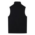 thumbnail image 6 of comerut Men Winter Casual Sleeveless Jacket Stand Collar Warm Fleece Lining Waistcoat Pockets Zipper Placket Vest Coat, 6 of 8