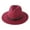Wine Red_One Size, variant on Vintage Gentleman Hat English Style Jazz Hat with Adjustable Belt Decor Short Brim Dome Design Headwear for Daily Party Performance