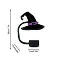 thumbnail image 3 of 2Pack Halloween Straw Cover Cap For Cup Silicone Straw Topper For 30&40 Oz Tumbler With Handle 10Mm 0.4In Proof Reusable Straw Tips Lids For Halloween Gifts. Straw, 3 of 4