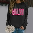 thumbnail image 3 of Shadoumai Jesus Crewneck Sweatshirts Women Christian Letter Print Shirts Casual Fall Long Sleeve Pullover Oversized Winter Clothing, 3 of 5