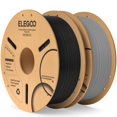 thumbnail image 1 of Filamento para impresora 3D ELEGOO PLA de 1,75 mm, negro y gris, 2 kg, 2, 1 of 7