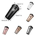thumbnail image 4 of kurtrusly Double Walled Travel Mug With Leakproof Lid Easy Operate Hot And Cold Reusable And Durable Large Black, 4 of 6