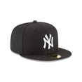 thumbnail image 3 of Gorra New Era 59FIFTY New York Yankees Negra y Blanca, 3 of 6