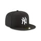 thumbnail image 3 of Gorra New York Yankees 59FIFTY ajustada en blanco y negro New Era, 3 of 6