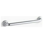 Kohler K-10541-S 18 in. Traditional ADA Compliant Grab Bar - Polished Stainless Steel