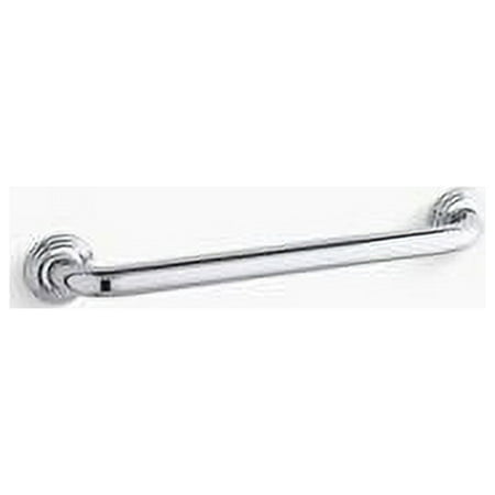 Kohler K-10541-S 18 in. Traditional ADA Compliant Grab Bar - Polished Stainless Steel