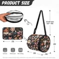 thumbnail image 7 of ZIATUBLE Floral Cow Toilet Paper Holder Dustproof Hanging Toilet Paper Cover Stain Resistant Paper Towel Roll Dispenser Easy to Clean Paper Pouches for Organization Portable Travel Bags, 7 of 7