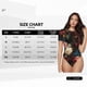 thumbnail image 5 of Balery Rose Flowers Body de cuello redondo de manga corta para mujer Tops de manga corta Tops básicos-Medium, 5 of 7