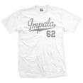 thumbnail image 1 of Impala 62 Script Jersey T-Shirt 1962 Lowrider Ladies Womens Mens, 1 of 2