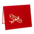 thumbnail image 4 of Minkissy 1Set 3D Greeting Card Airplane Party Decorations Red for Graduation, 4 of 8