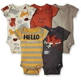 thumbnail image 7 of Gerber Onesies Brand Baby Boy Short Sleeve Bodysuits, 5 Pack, Sizes Newborn - 24 Months, 7 of 7
