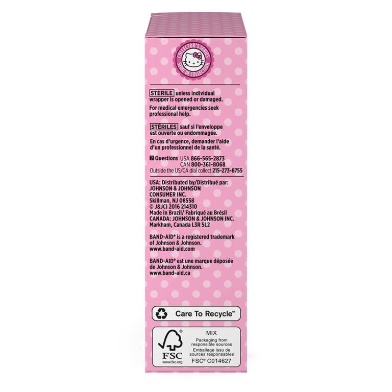 BAND-AID Brand Adhesive Bandages Assorted Sizes, 20 Count