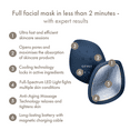 thumbnail image 4 of GESKE SmartAppGuided™ Sonic Warm & Cool Mask | 9 in 1 | Beauty LED Face Mask | Facial Glow | Full Spectrum LED Light | Best Face Massager | Vibrating Mask | Warm and Cold Skincare, 4 of 6