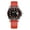 Red-Black-Rubber, variant on Men's Dive Watch - 200M Water Resistant, Japanese Quartz Movement, Ceramic Bezel & Super Luminous Quartz Watches for Men