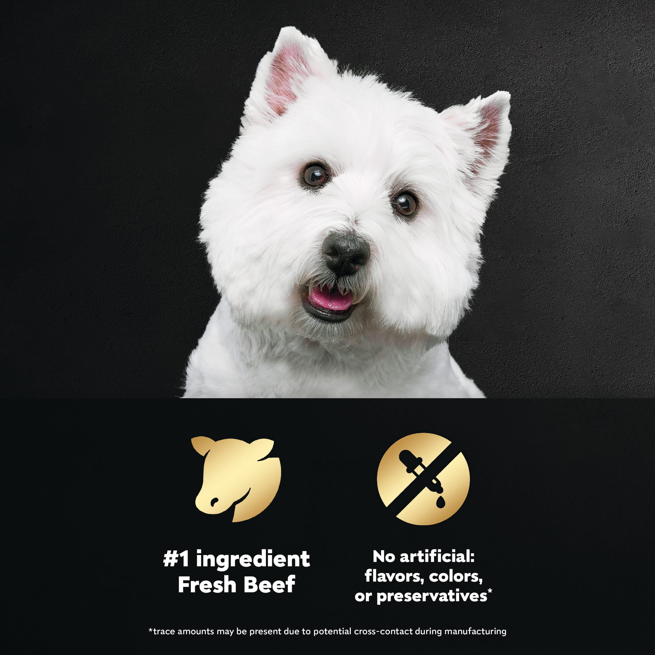 (2 pack) Cesar Fresh Chef Beef & Chicken With Peas & Carrots Wet Dog Food, 3.2 Lb Roll