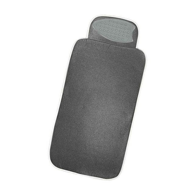 Mat de de hierro Mat de planchar gruesas protectores multipropósito Gran resistencia a alta temperatura para acolchados rizadores de rizos Gris oscuro