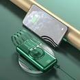thumbnail image 3 of TUTT 30,000mAh Wireless Portable Charger Power Bank with Built-in 4 Cable, 6 Outputs & 3 Inputs Fast Charging External Power USB-C Battery Pack, LED Display, 3 of 9