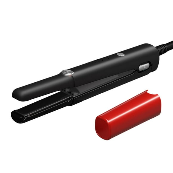 Rizador y alisador de cabello Yuyangstore 4 temperaturas ajustables Negro