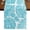 Blue, variant on Navy Indigo Monstera Burlap Cotton Table Runner 13x70 Inches Long, Palm Tree Leaf Boho Botanical Tropical Farmhouse Table Runners, Outdoor Dining Tablecloths Decor for Baby Shower/Party/Wedding
