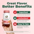 thumbnail image 4 of MaryRuth's Spirulina Gummies Superfood Strawberry Lemonade Flavor Vegan 60 Count, 4 of 10