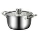 thumbnail image 1 of Olla compatible con ollas, utensilios de cocina, olla multifuncional profunda de gran capacidad para sopas y caldos. Estilo B, 1 of 9