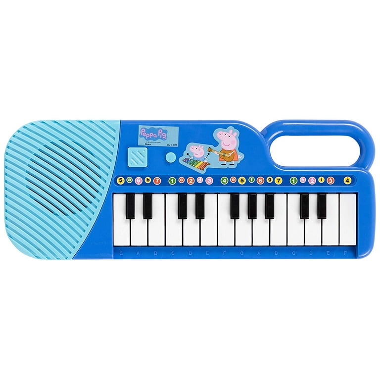 Peppa pig 25 key light store up keyboard