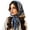 Blue, variant on HNMKIU Heardband Elegant Summer Hair Turban Headband Silk Satin Square Scarf Lightweight Stylish Daily Wear Travel Accessory For Women Blue,One Size