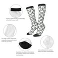 thumbnail image 3 of Honeii Happy Football Print Long Socks,Novelty Design Socks Gift for Men and Women,Crew Socks,Calf Socks, 3 of 6