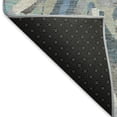 thumbnail image 5 of Addison Rugs Chantille Indoor/Outdoor Transitional Floral Denim Machine Washable Rectangle Rug, 9' x 12', 5 of 8
