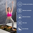 thumbnail image 2 of Christmas Gym Towel with Storage Bag, 72.8"x26.8", Suitable for Yoga, Pilates, Fitness, etc. - Yoga Mat Towel, Gym Towels, Gym Towel, 2 of 6