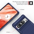 thumbnail image 4 of Feishell for Google Pixel 8 Pro Wallet Case, with ID&Credit Card Holder Slots Pockets Wallet Back Cover Stand Flip Folio Leather Magnetic Absorption Cover For  Google Pixel 8 Pro,
Darkblue, 4 of 6