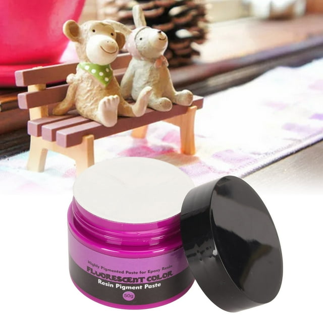Fluorescent Resin Pigment Paste, High Concentration - Safe And Practical - DIY Tools For Resin Crafts - Easy To Store, Perfect Gift