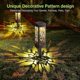 thumbnail image 2 of Solar Lights Outdoor, 6 Pack Garden Lights Solar Powered with Warm White LED Lights, for Patio, Yard, Pathway, Dusk to Dawn Auto, 2 of 3