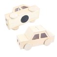 thumbnail image 4 of 4PCS Coin Bank DIY Blank Painting House Car Design Coin Saver Piggy Bank for Kid, 4 of 10