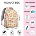thumbnail image 6 of Scholastic Hawaii Tropical Wind Palm Leaves Backpack: Durable Lightweight Daypack for Students with Padded Laptop Sleeve, Large Capacity for Commute, A Perfect Gift for High School & College, 6 of 6