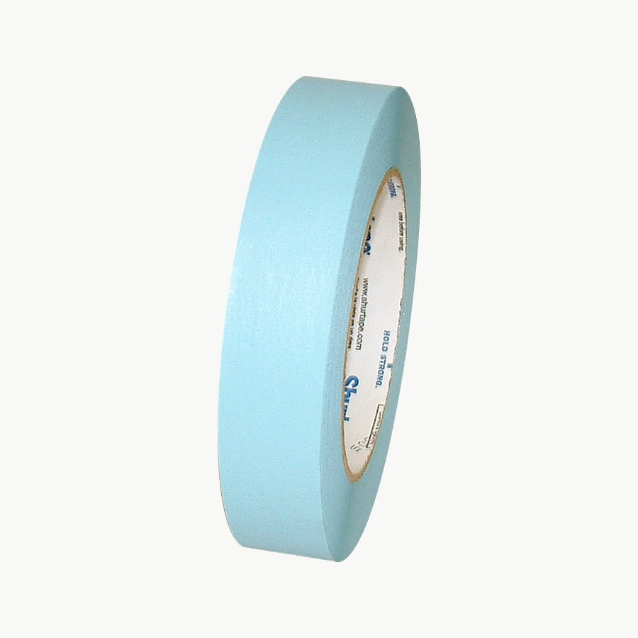 Shurtape CP-631 Colored Masking Tape: 1 in x 60 yds. (Light Blue)