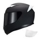 thumbnail image 1 of Casco de moto JQF Gear WS-607 integral aprobado por el DOT, 1 of 9