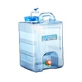 thumbnail image 1 of Water Container Water Bottle Carrier Water Storage Water Jug for RV BBQ Survival 24L, 1 of 8