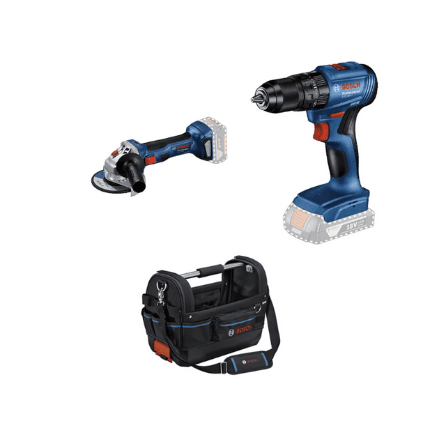 Esmeril GWS 180-LI y Taladro Percutor GSB 185-LI Bolsa azul BOSCH