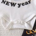 thumbnail image 4 of Tiijoy Girls New Year Outfits Long Sleeve Romper Pants Hairband Set, Sizes 6-12M, 4 of 5