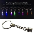 thumbnail image 3 of Keychain Light Portable Keyring Lamp Backpack Handbag Key Chain Pendant Storage Holder Battery Operated Decorative Handicraft Pink Light, 3 of 9