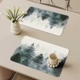 thumbnail image 1 of onlyliua Ofertas Del Día de Hoy Mantel Individual de Cuero Estilo Bosque de Alta Calidad, Mantel de Mesa con Aislamiento de Alta Calidad, Mantel de Mesa de Tamaño Pequeño, 1 of 5