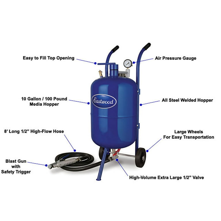 Eastwood 100lb Pressure Abrasive Blaster