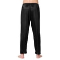 thumbnail image 4 of Deago Men's Satin Silky Pajama Pant Long Pj Bottoms Soft Lounge Sleep Pants with Drawstring (Black, M), 4 of 8